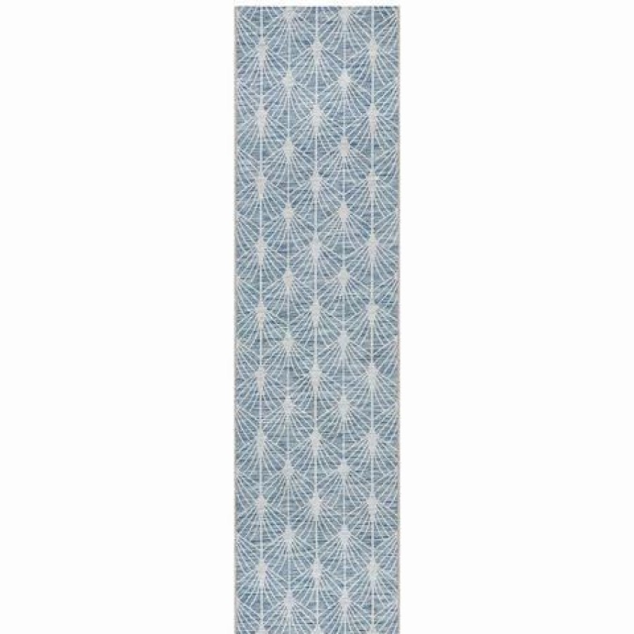 Rugs * | Tapete Rug Terrace Runner Rug Blue 300X80Cm