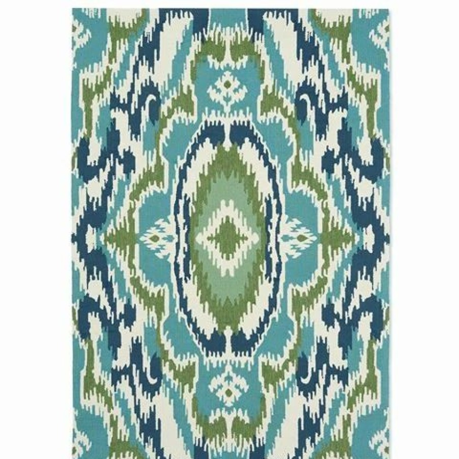 Rugs * | Harlequin Ixora Emera Outdoor Rug 200X140Cm