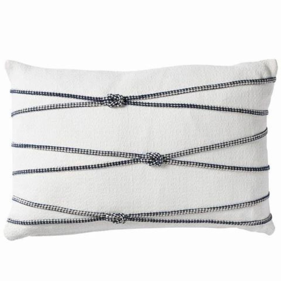 Cushions * | Paloma Santorini Rope Cushion 30X50Cm