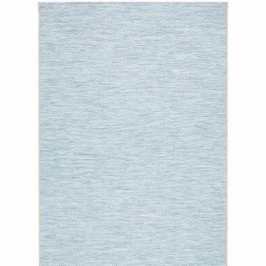 Rugs * | Tapete Rug Terrace Geometric Rug Blue 400X300Cm