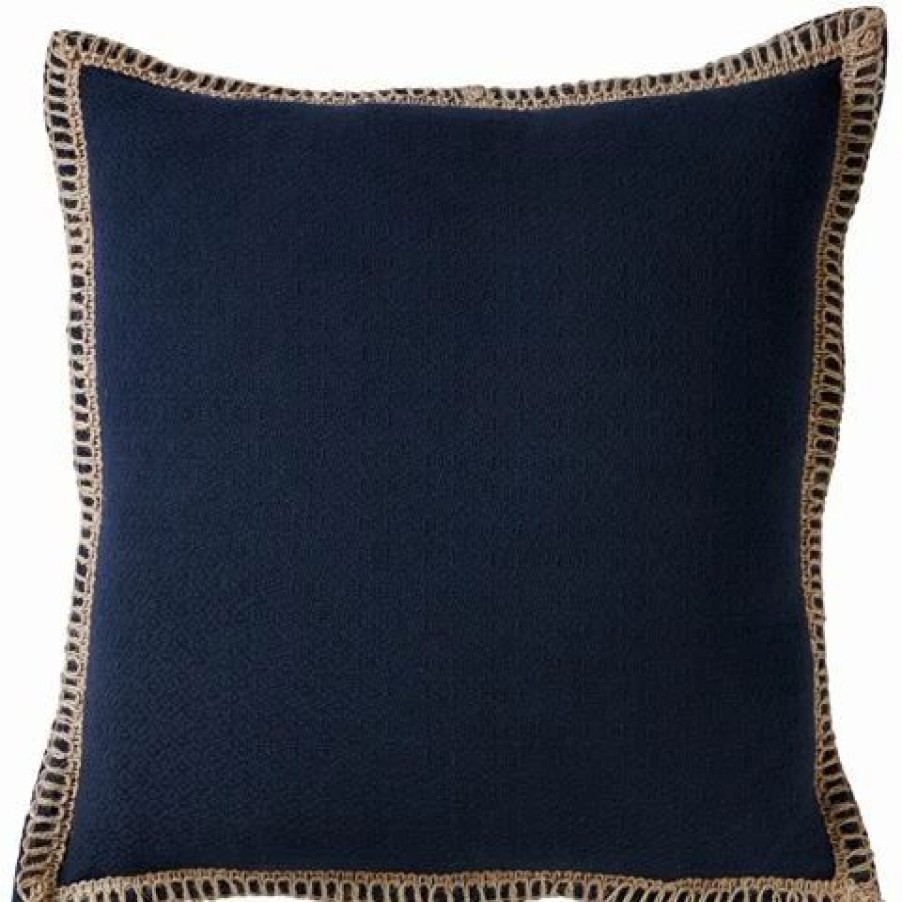 Cushions * | Paloma Newport Navy Cushion 50X50Cm