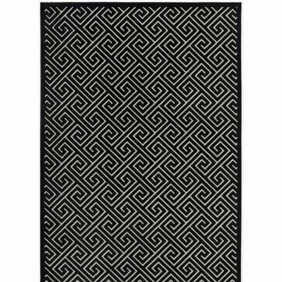 Rugs * | Tapete Rug York Alice Geometric Rug Black 230X160Cm