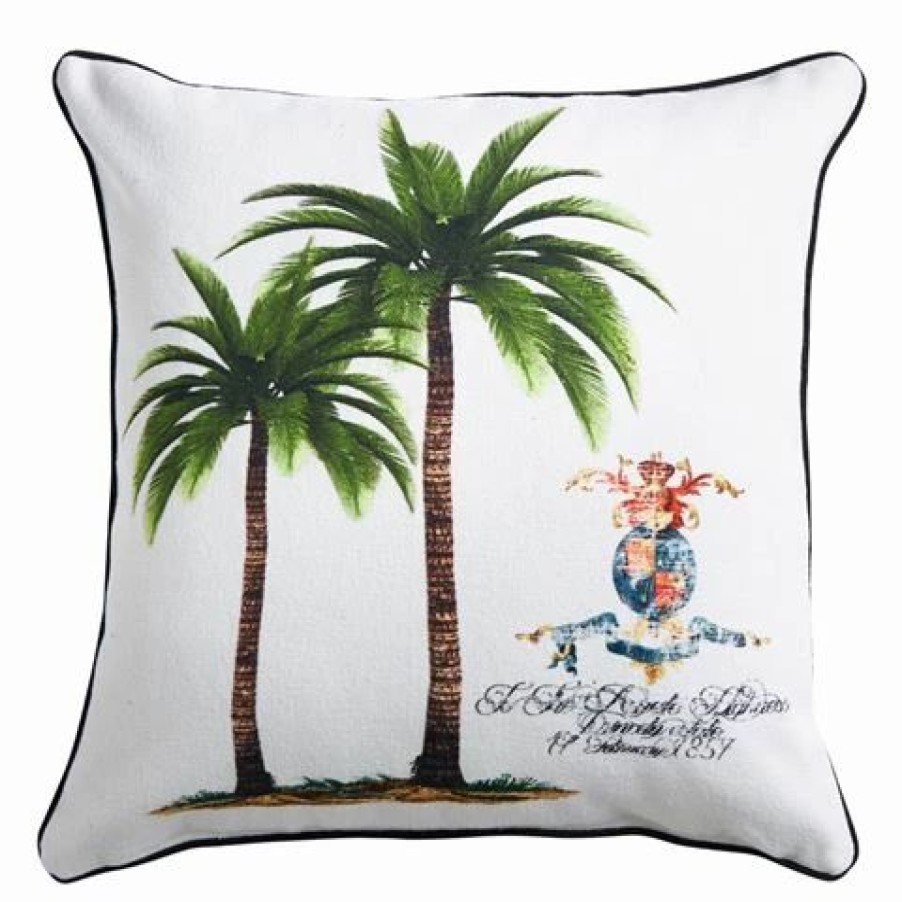 Cushions * | Paloma Colonial Palm Duo Cushion 50X50Cm