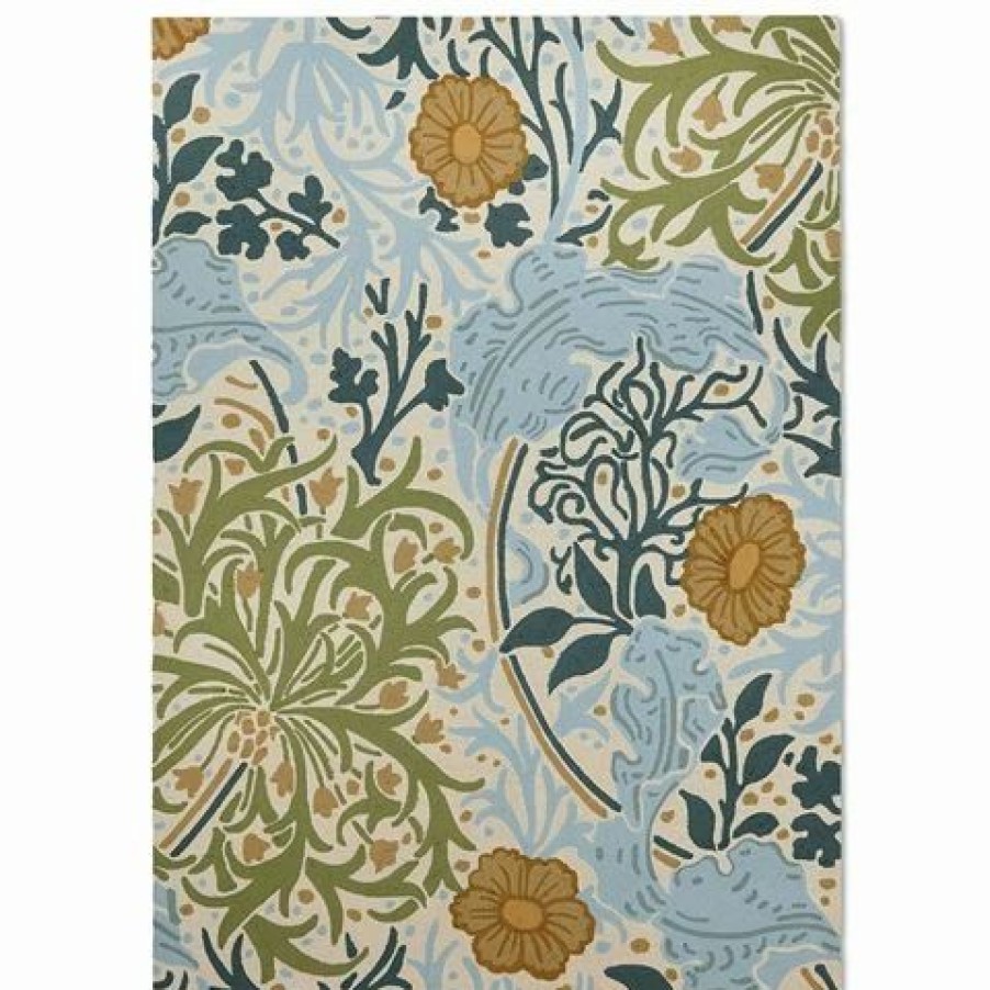 Rugs * | Morris & Co Seaweed River Wandle Outdoor Rug 280X200Cm