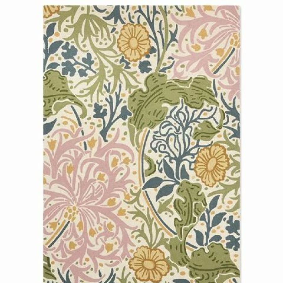 Rugs * | Morris & Co Seaweed Chrysanthemum Outdoor Rug 230X160Cm