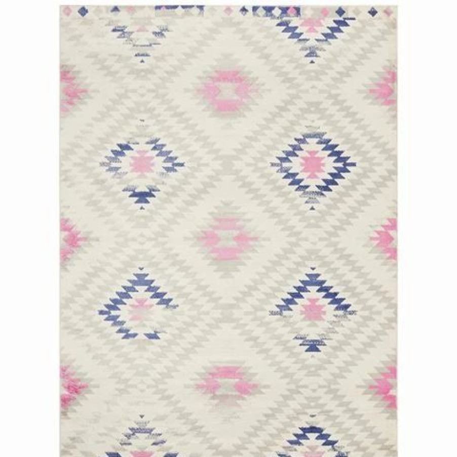 Rugs * | Tapete Rug Zanzibar Diamonds Rug White 400X300Cm