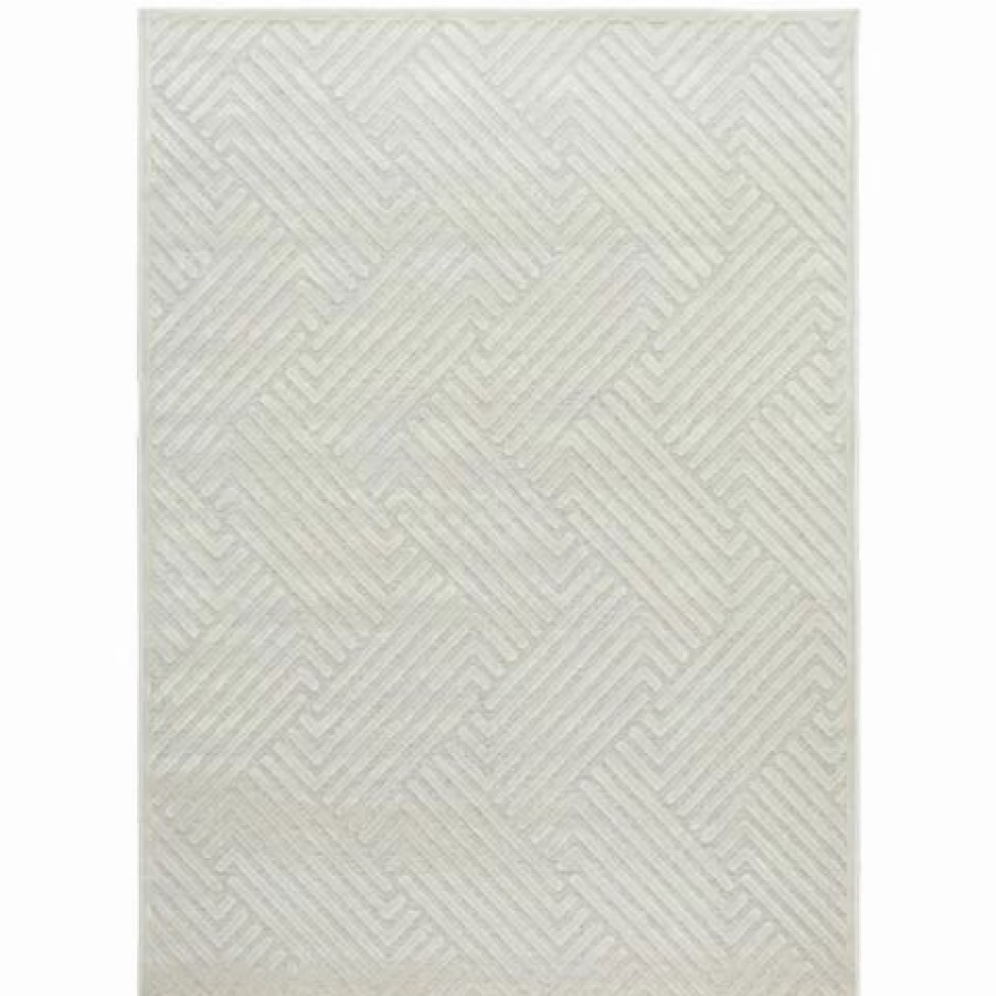 Rugs * | Tapete Rug York Alice Rug White 330X240Cm