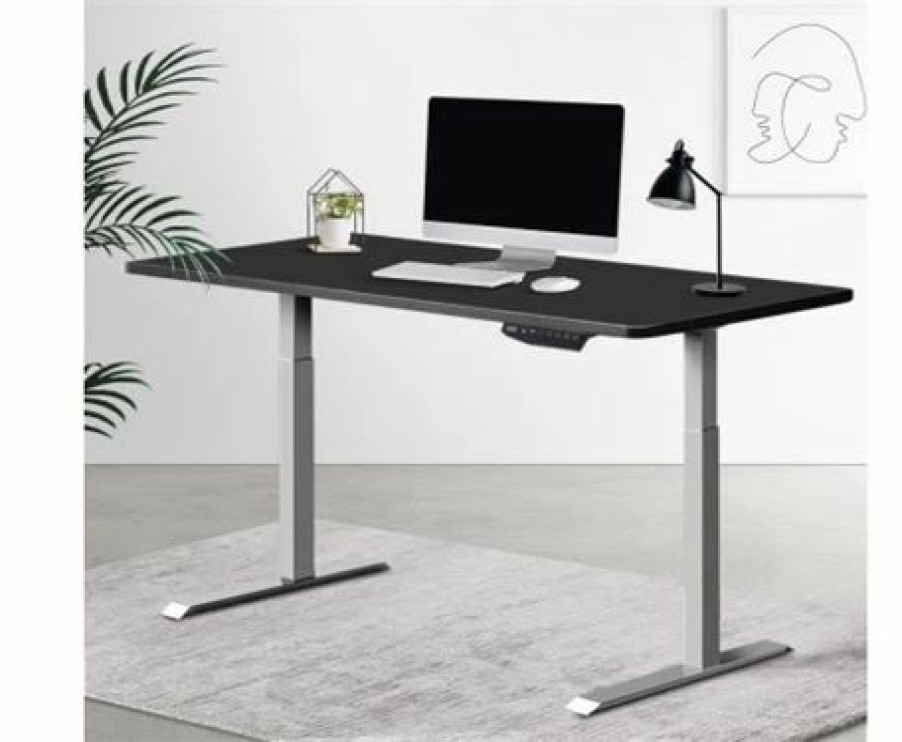 Furniture * | Home Office Design Motorised Electric Riser Table 120Cm