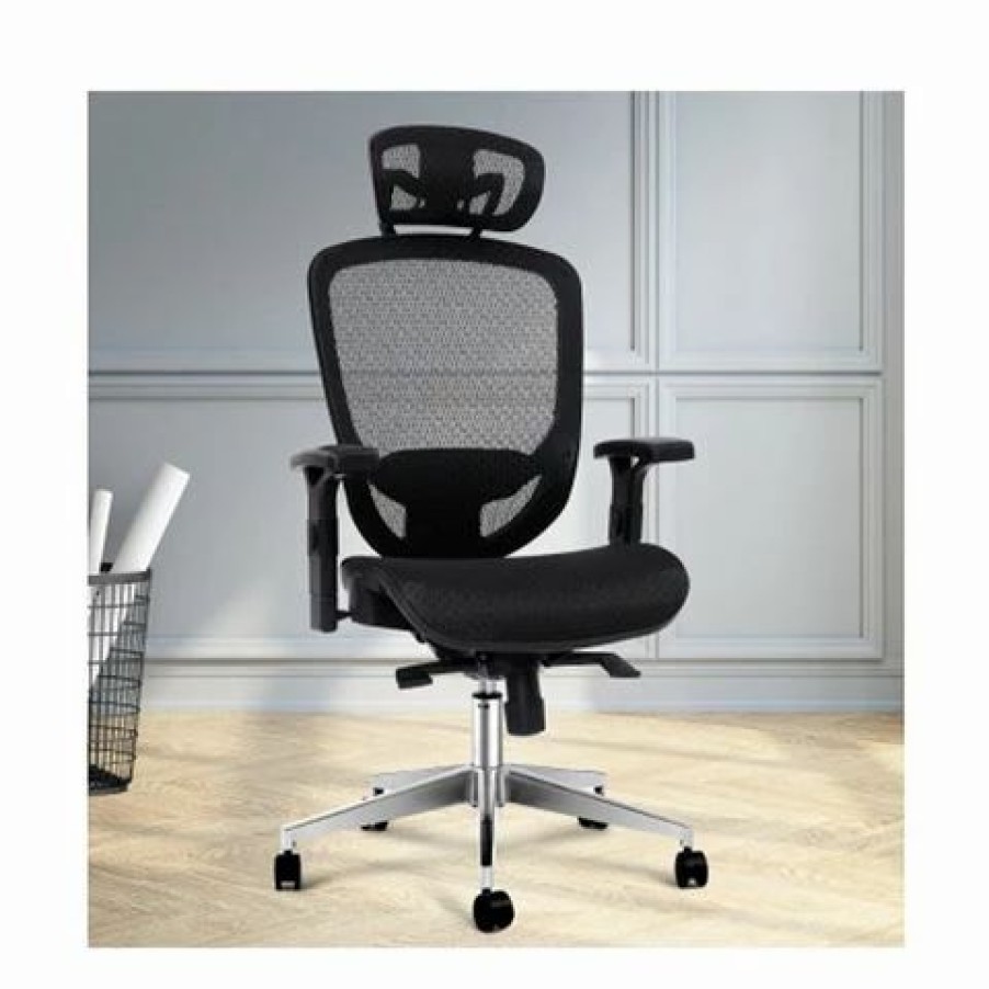 Furniture * | Home Office Design Chair Mesh Net Black