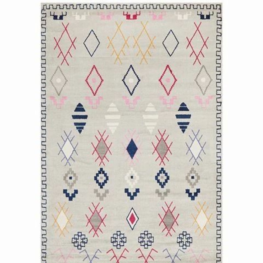 Rugs * | Tapete Rug Zanzibar Tribal Rug Grey 280X180Cm