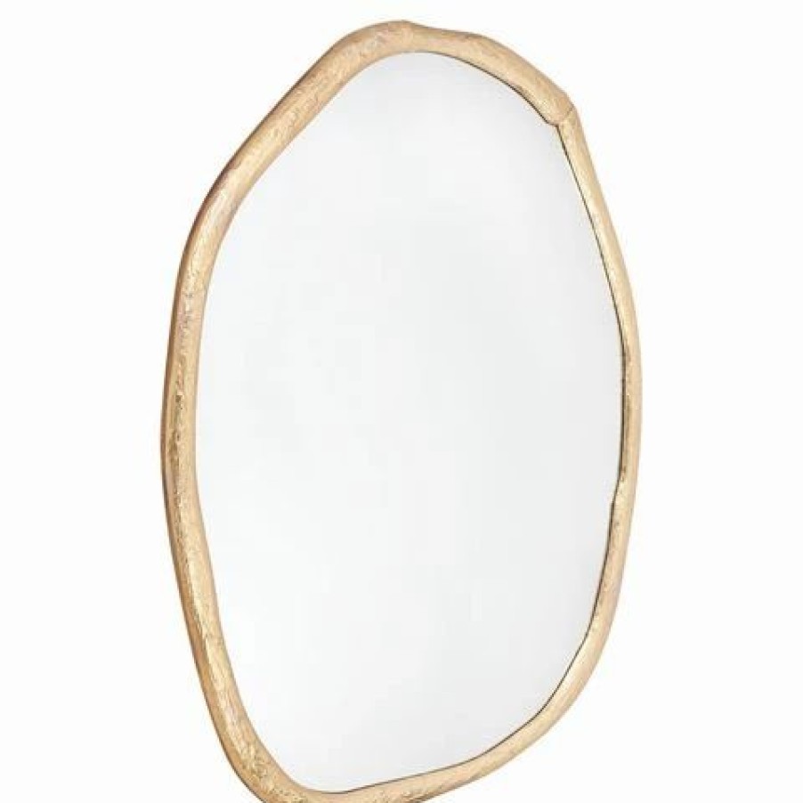 Furniture * | Cafe Lighting Tasman Round Wall Mirror