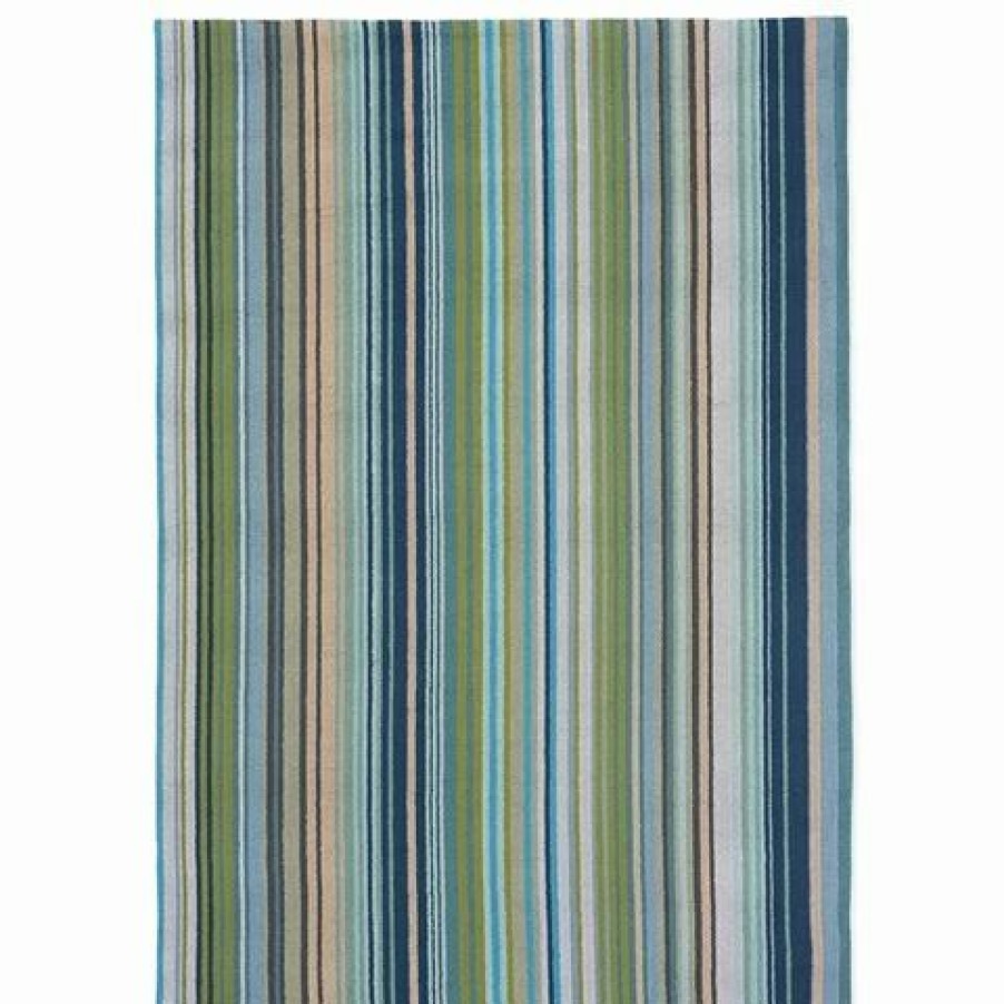 Rugs * | Harlequin Spectro Stripes Marine Outdoor Rug 230X160Cm