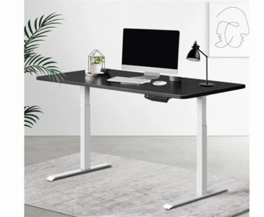 Furniture * | Home Office Design Table Electric Riser 140Cm