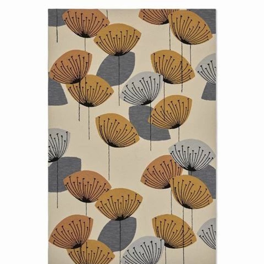 Rugs * | Sanderson Dandelion Ochre Outdoor Rug 280X200Cm