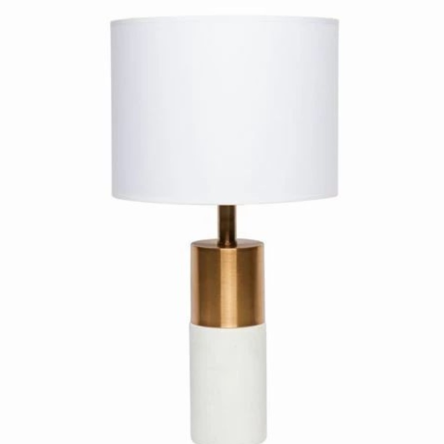 Furniture * | Cafe Lighting Lane Table Lamp White