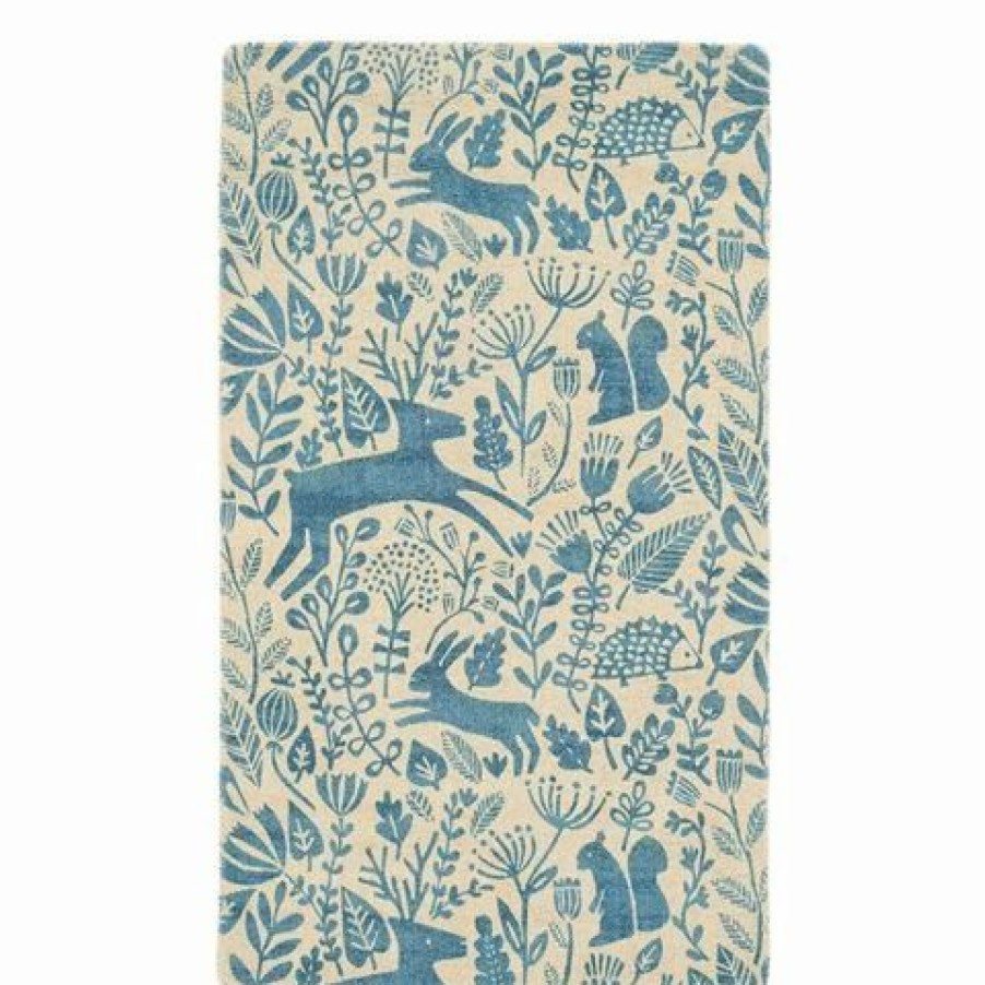 Rugs * | Scion Kelda Rug Cobalt 150X90Cm