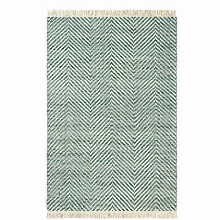 Rugs * | Brink & Campman Atelier Twill Rug Teal 280X200Cm