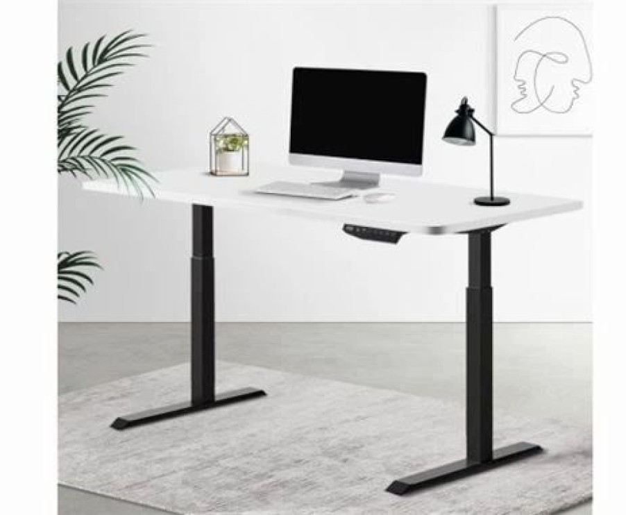 Furniture * | Home Office Design Computer Table W/Riser 140Cm