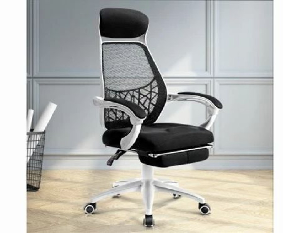 Furniture * | Home Office Design Gaming Desk Chair White