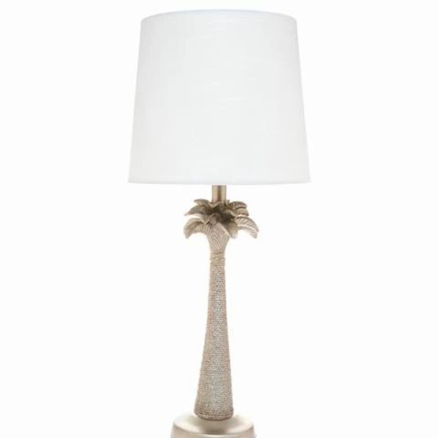 Furniture * | Cafe Lighting Beverly Table Lamp Antique Silver