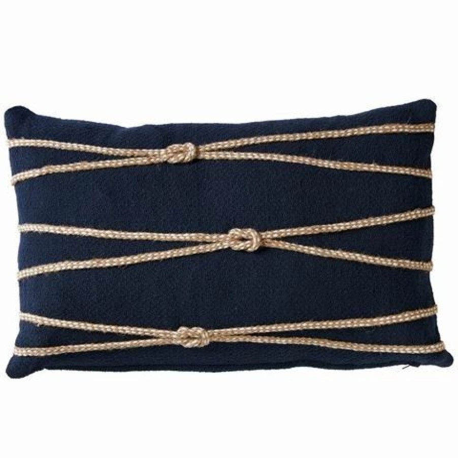 Cushions * | Paloma Newport Rope Cushion 30X50Cm