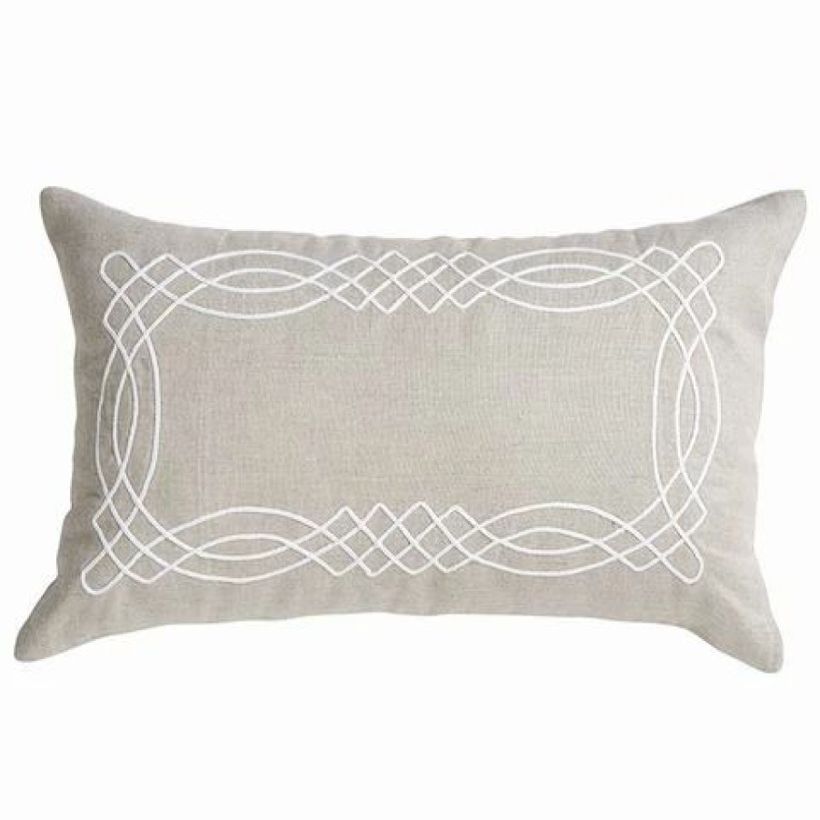 Cushions * | Paloma Antibes Sand Linen 30X50Cm