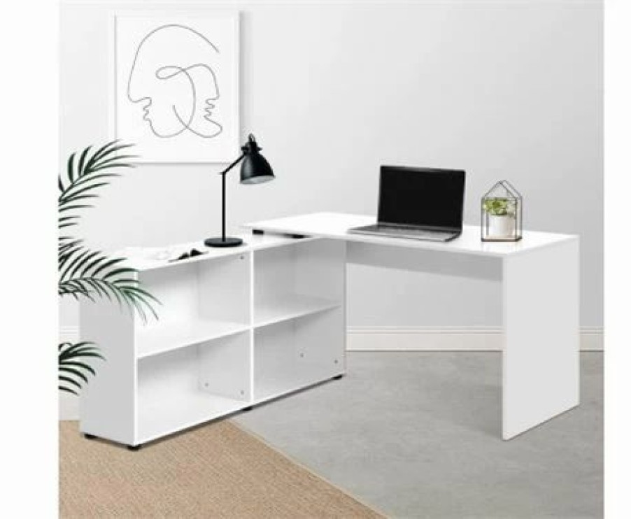 Furniture * | Home Office Design Desk Table Bookcase Storage