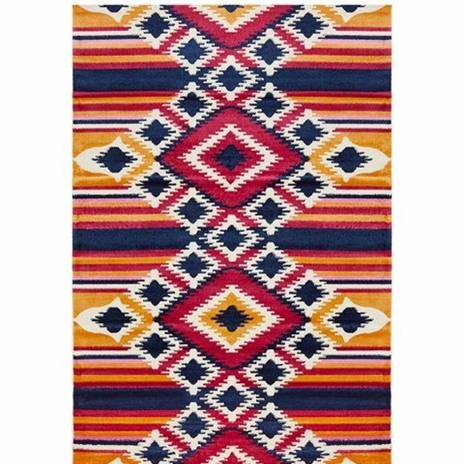 Rugs * | Tapete Rug Zanzibar Geometric Rug Sunset 400X300Cm