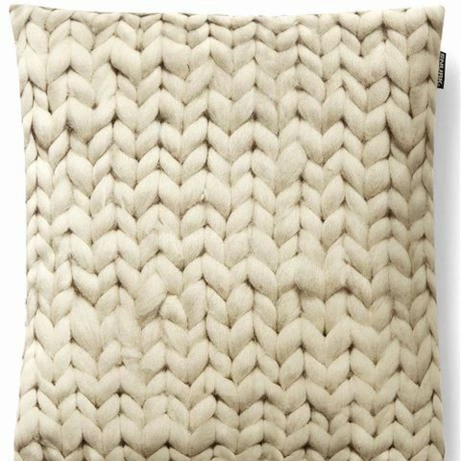 Cushions * | Snurk Twirre Cushion Natural 50X50Cm