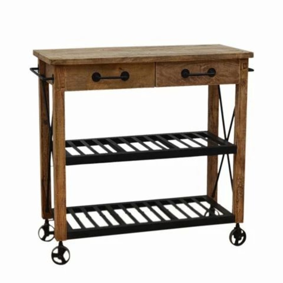 Furniture * | Design Arc Furniture Design Arc Kitchen Trolley