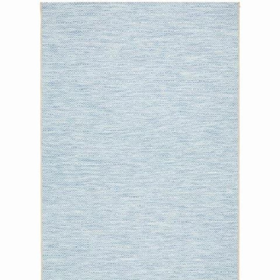 Rugs * | Tapete Rug Terrace Geometric Rug Blue 330X240Cm