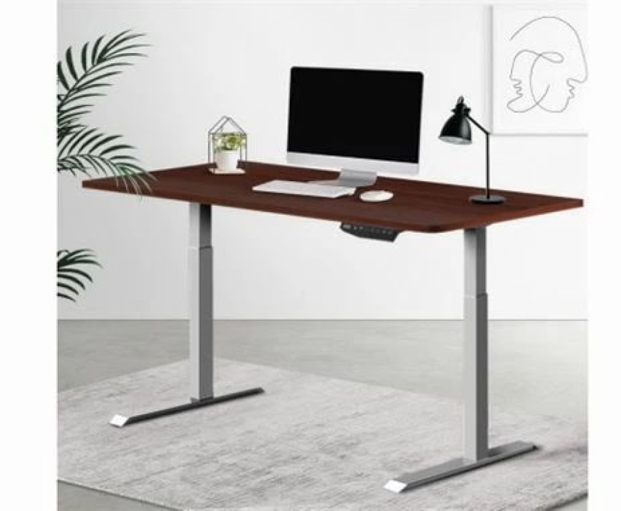 Furniture * | Home Office Design Table Motorised Electric Riser 140Cm