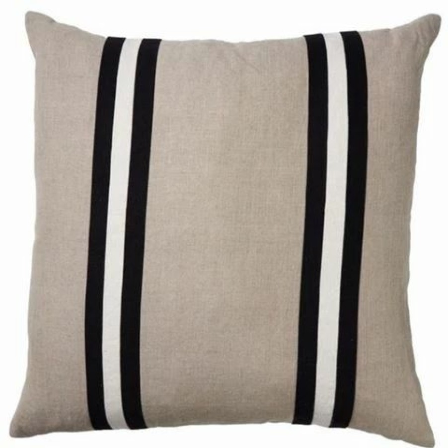 Furniture * | Paloma Linen Duo Black 60X60Cm