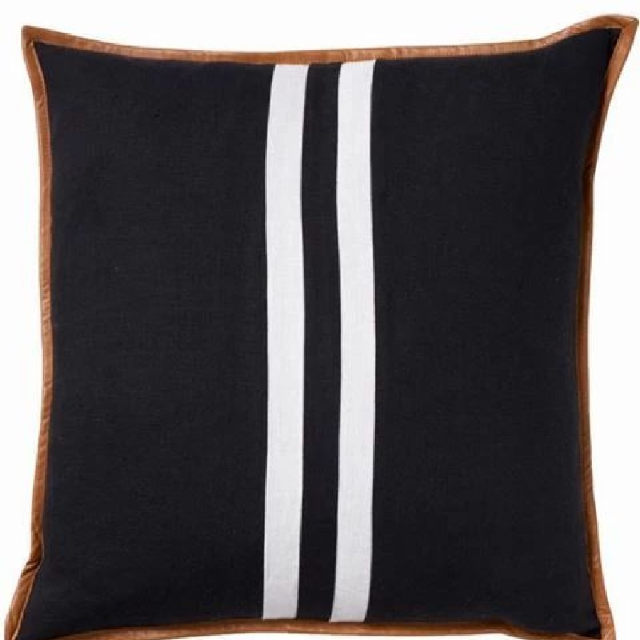 Cushions * | Paloma Portofino Stripe Black 50X50Cm