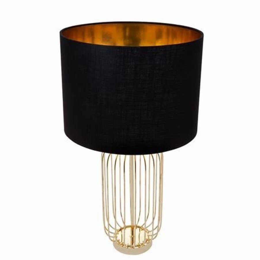 Furniture * | Cafe Lighting Cleo Table Lamp Gold