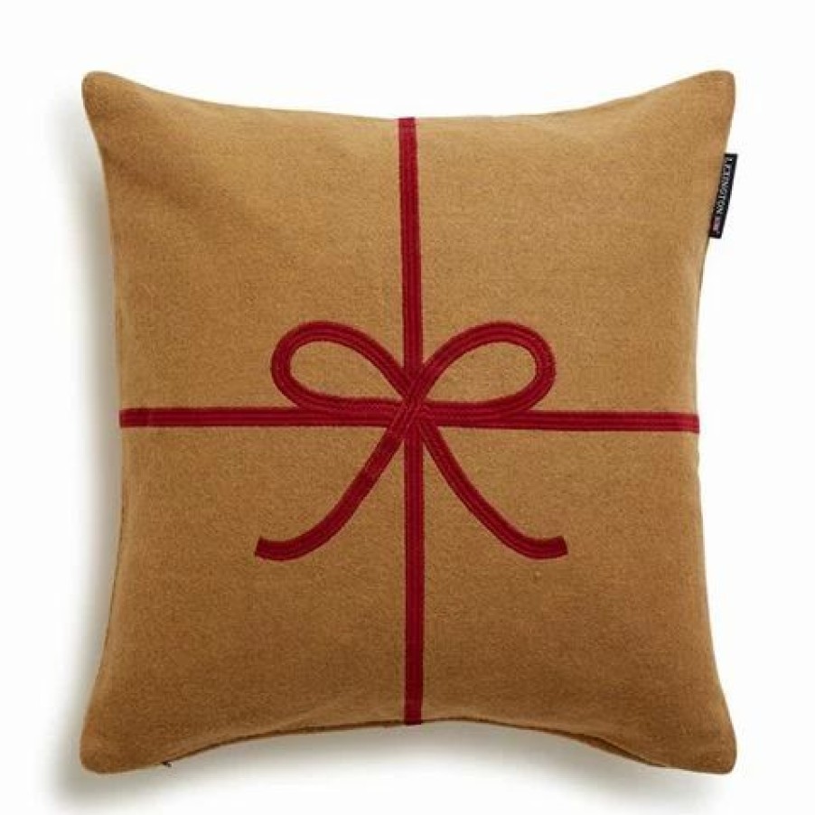 Cushions * | Lexington Bow Sham Beige 50X50Cm