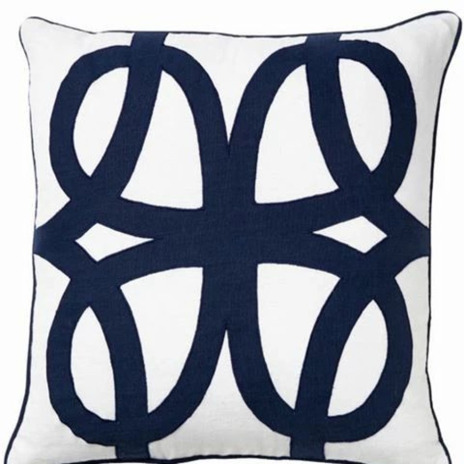 Cushions * | Paloma Linen Thea Navy 50X50Cm