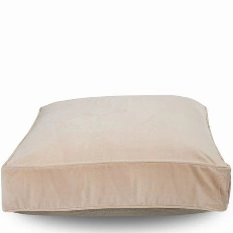 Cushions * | Canvas & Sasson Classic Floor Cushion Sand 75X75Cm