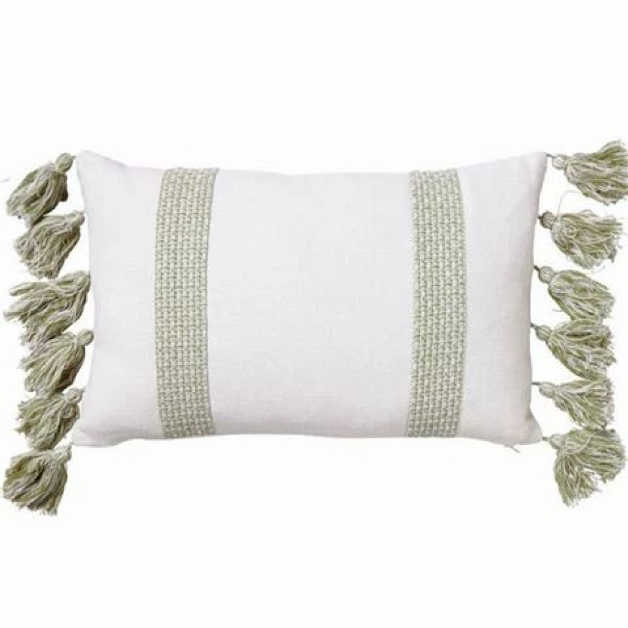 Cushions * | Paloma Jacquard Sage 30X50Cm