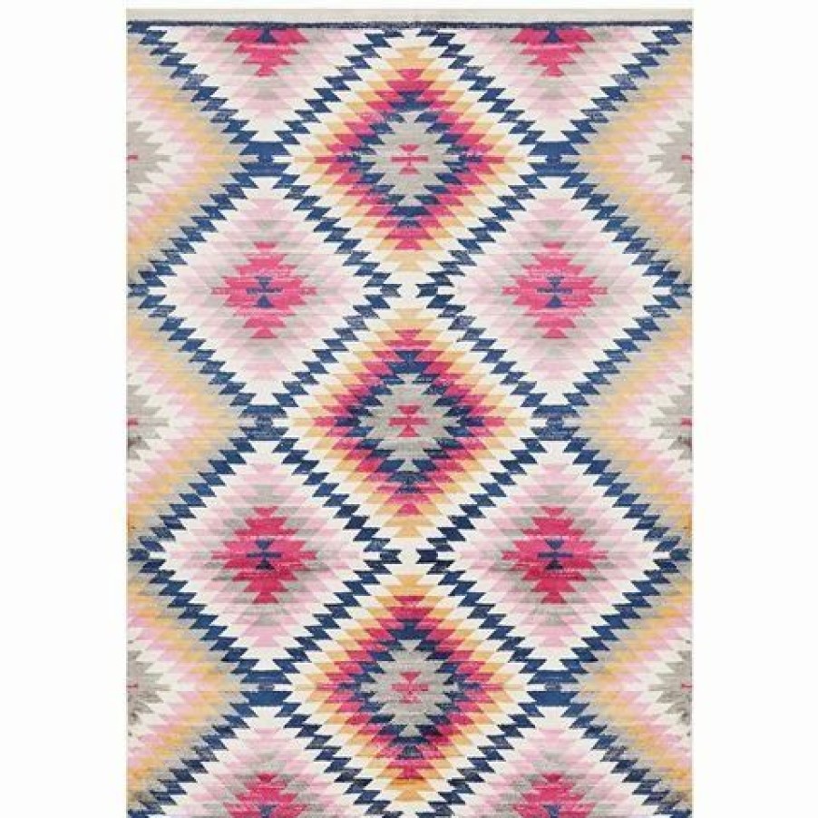 Rugs * | Tapete Rug Zanzibar Geometric Rug Multi Pastel 400X300Cm