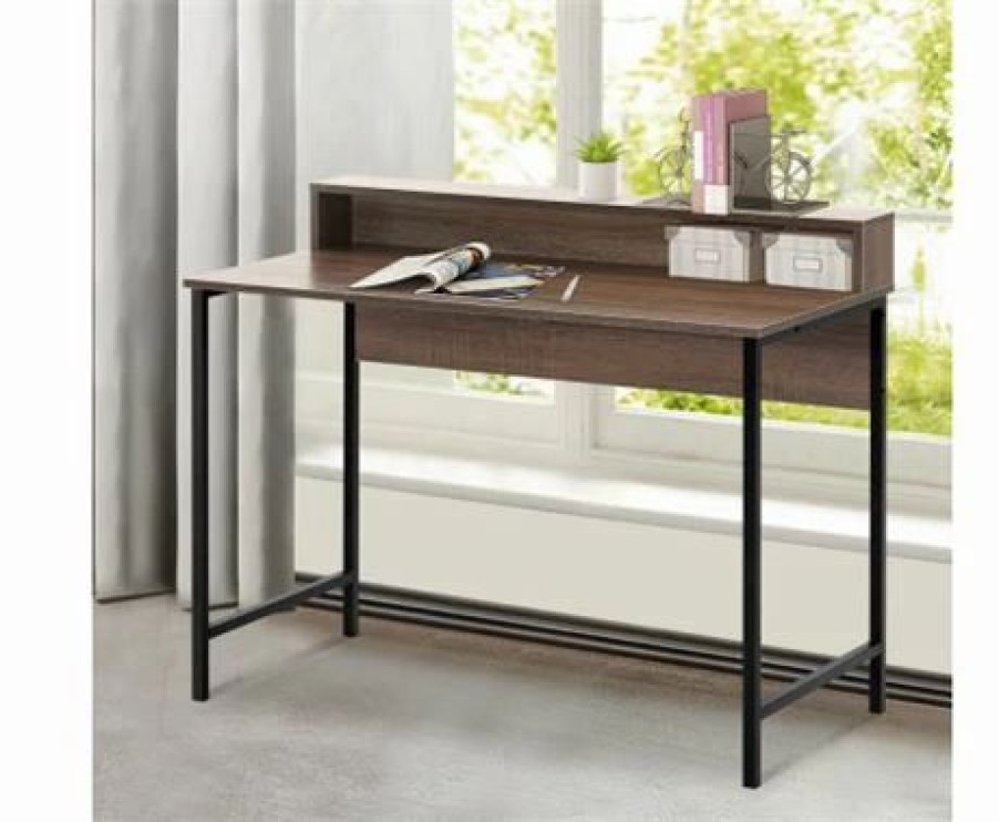 Furniture * | Home Office Design Desk Metal Study Student Table