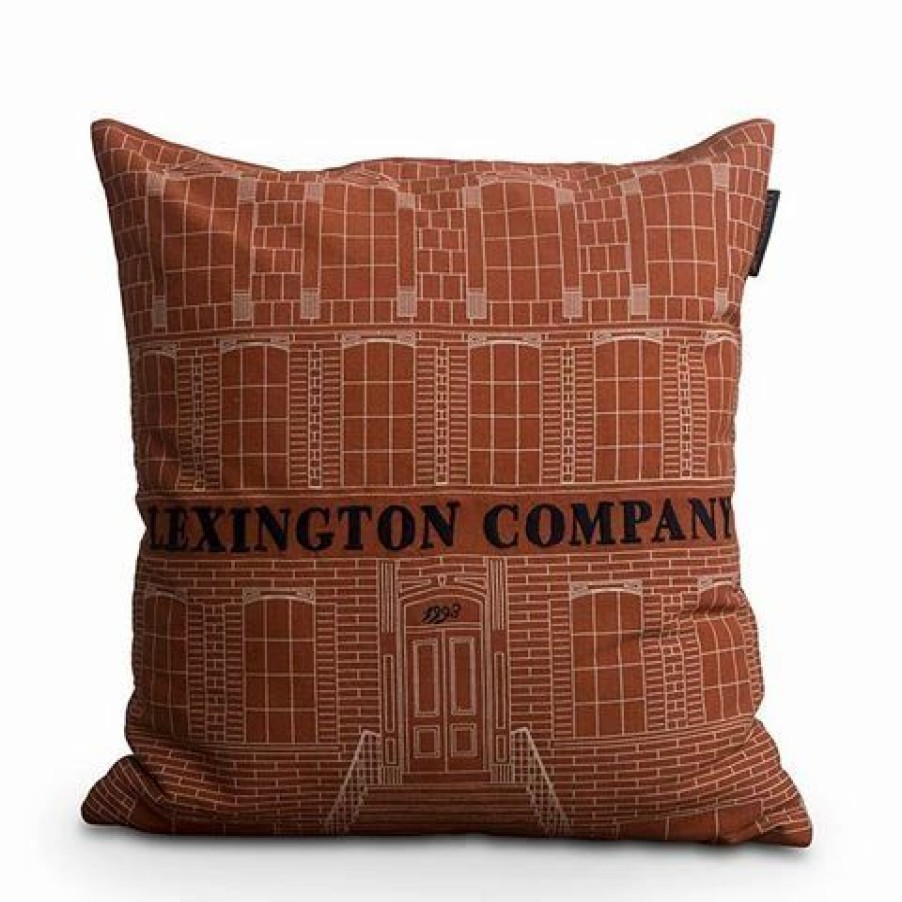 Cushions * | Lexington Lexington Company Sham Rust & Creme 50X50Cm