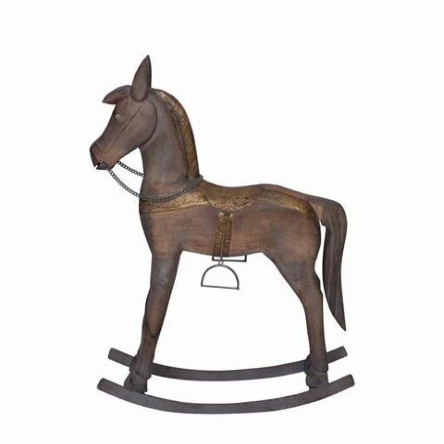 Furniture * | Alianza Furniture Alianza Rocking Horse Brown Medium