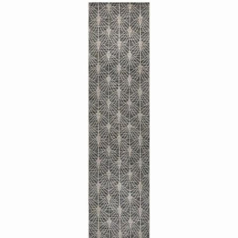 Rugs * | Tapete Rug Terrace Runner Rug Black 300X80Cm