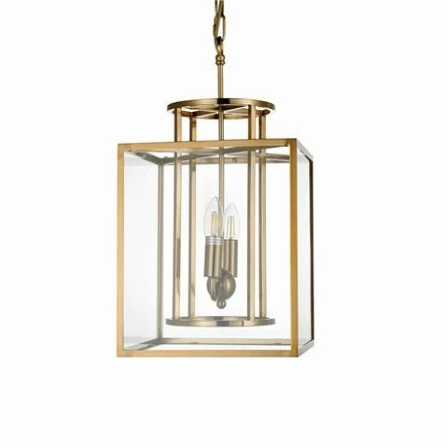 Furniture * | Cafe Lighting Concord Pendant Brass Small