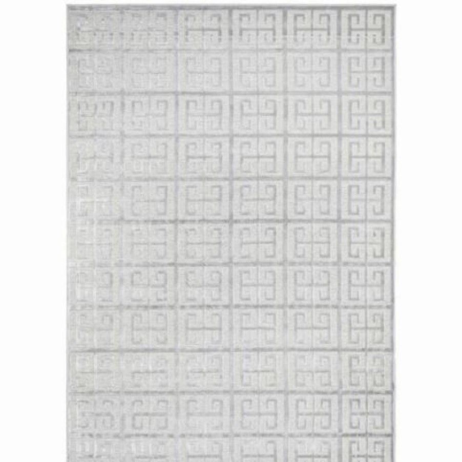 Rugs * | Tapete Rug York Brenda Rug Silver 330X240Cm