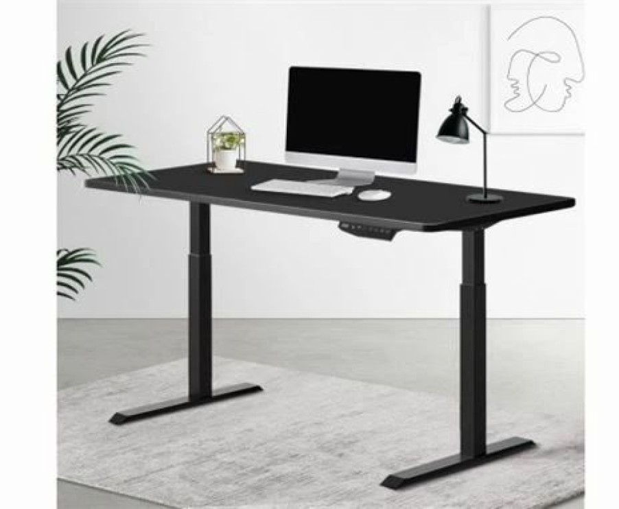 Furniture * | Home Office Design Electric Laptop Table Height Adjustable