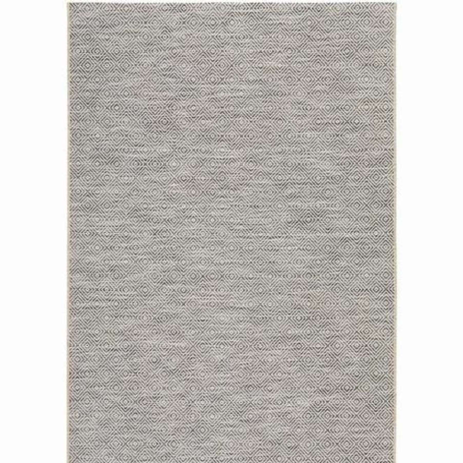 Rugs * | Tapete Rug Terrace Geometric Rug Grey 330X240Cm