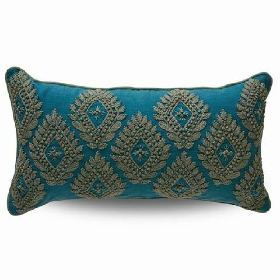 Cushions * | Canvas & Sasson Majorelle Ridge Cushion 30X60Cm 2Pce