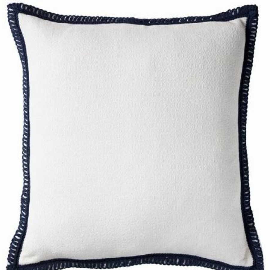 Cushions * | Paloma Santorini Blanc Cushion 50X50Cm